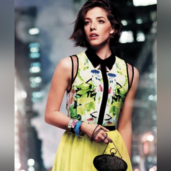 Prabal Gurung  for Target Blouse SZ M WEIRD GIRL CORE VINTAGE - Picture 4 of 10